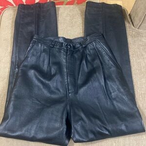 Vintage HELGA of vail leather pants size 8